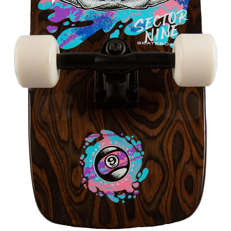 Load image into Gallery viewer, Sector 9 Fat Wave Fossil 30&quot; Skateboard Complete
