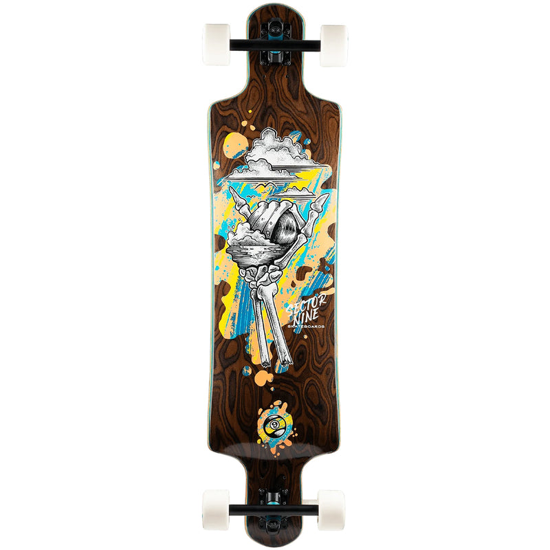 Load image into Gallery viewer, Sector 9 Fault Line Curl 39.5&quot; Longboard Complete
