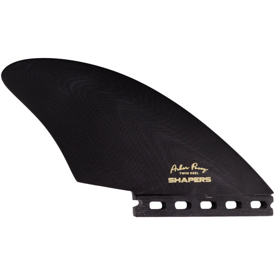 Shapers Asher Pacey Futures Compatible Twin Keel Fin Set - 5.40"