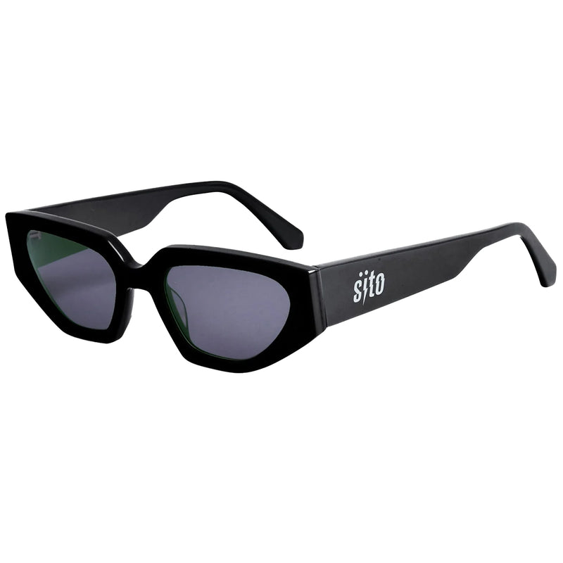 Load image into Gallery viewer, Sito Axis Polarized Sunglasses - Black/Iron Grey
