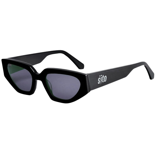 Sito Axis Polarized Sunglasses - Black/Iron Grey