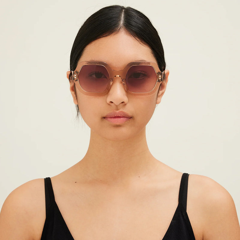 Load image into Gallery viewer, Sito Women&#39;s Foxy Sunglasses - Sirocco/Rosewood Gradient
