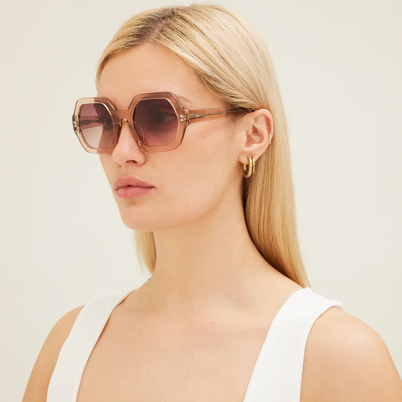 Load image into Gallery viewer, Sito Women&#39;s Foxy Sunglasses - Sirocco/Rosewood Gradient
