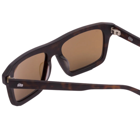 Sito GT Polarized Sunglasses - Matte Chestnut Tortoise/Brown