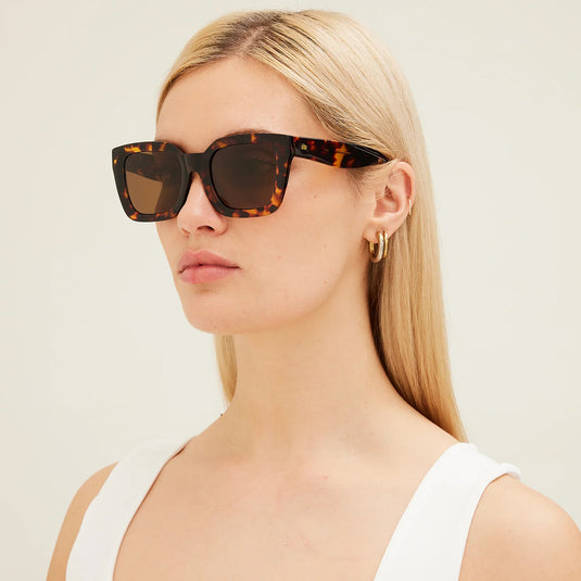 Sito Harlow Polarized Sunglasses - Maple Tortoise/Brown