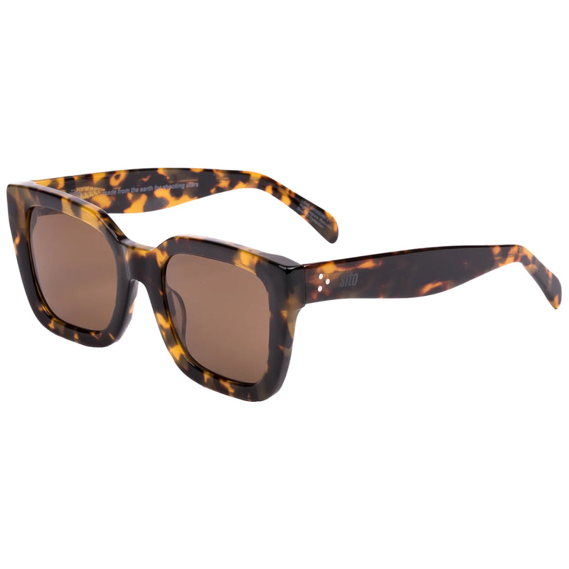 Load image into Gallery viewer, Sito Harlow Polarized Sunglasses - Maple Tortoise/Brown
