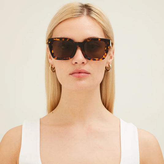 Sito Harlow Polarized Sunglasses - Maple Tortoise/Brown