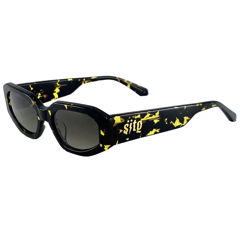 Load image into Gallery viewer, Sito Juicy Polarized Sunglasses - Limeade Tortoise/Iron Grey
