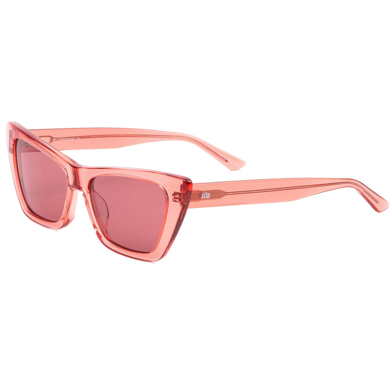 Load image into Gallery viewer, Sito Women&#39;s Wonderland Sunglasses -  Watermelon/Rosewood
