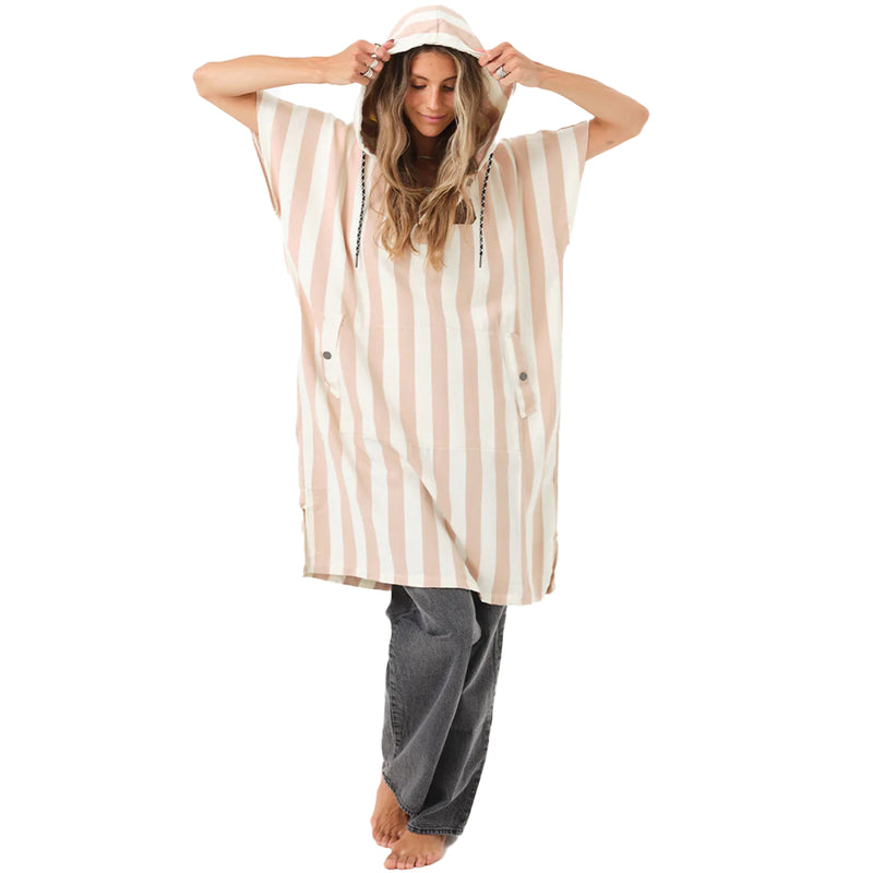 Load image into Gallery viewer, Slowtide Cabana Turkish Hooded Changing Poncho
