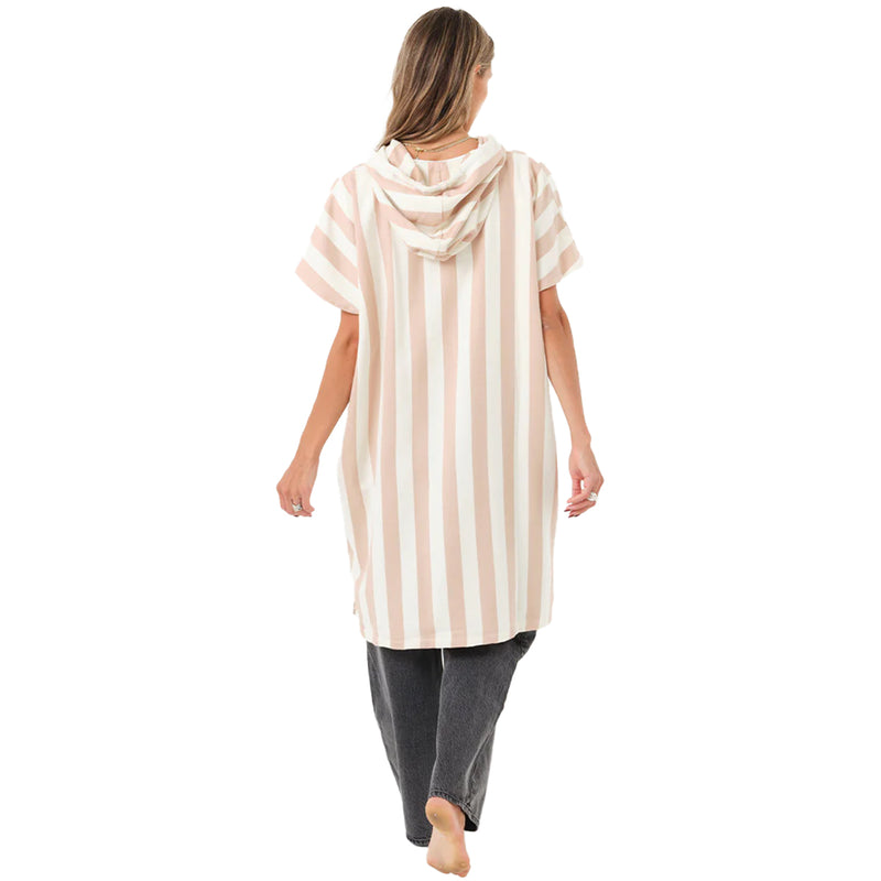 Load image into Gallery viewer, Slowtide Cabana Turkish Hooded Changing Poncho
