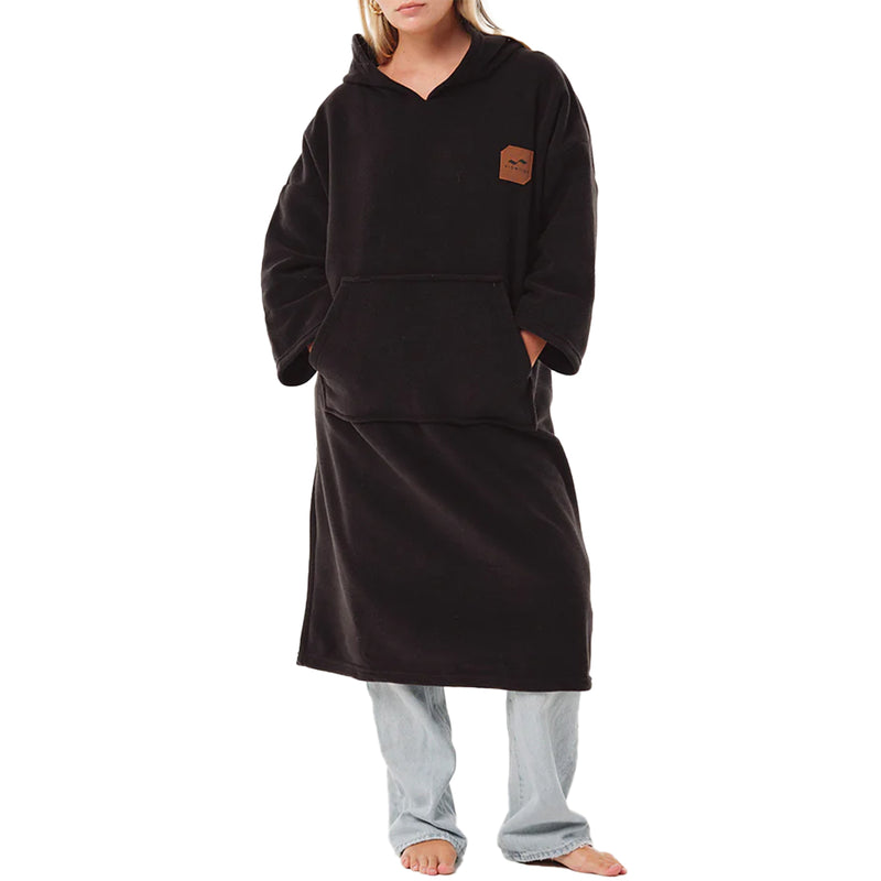 Load image into Gallery viewer, Slowtide Everyday Chilling Fleece Hooded Changing Poncho
