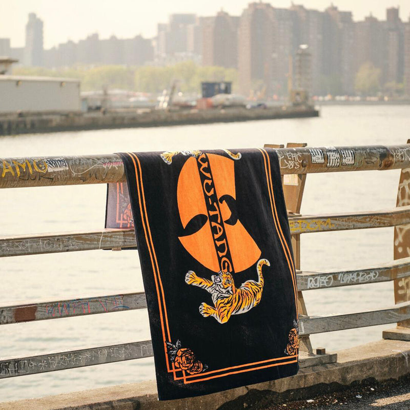 Load image into Gallery viewer, Slowtide Tiger Style Wu-Tang Beach Towel
