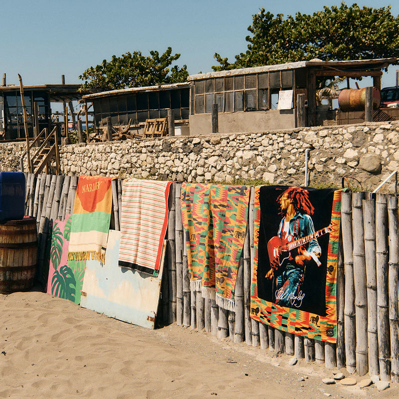 Load image into Gallery viewer, Slowtide Trenchtown Beach Towel
