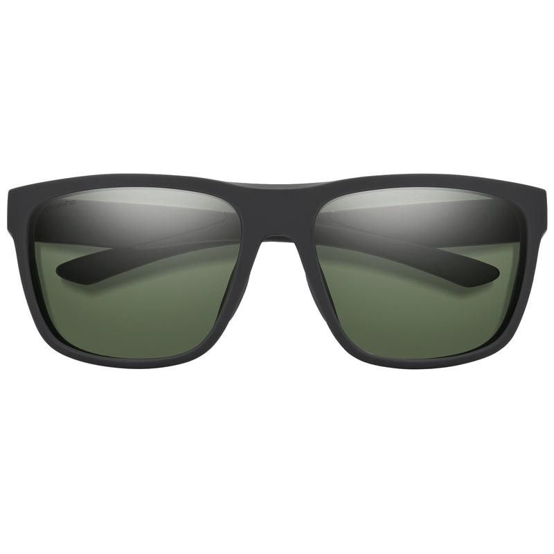 Load image into Gallery viewer, Smith Barra Polarized Sunglasses - Matte Black/ChromaPop Gray Green
