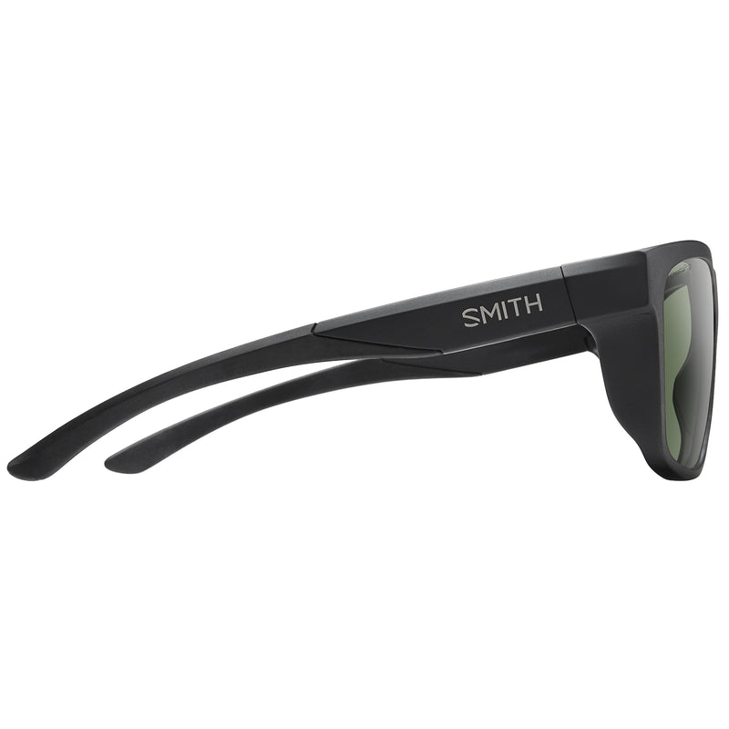 Load image into Gallery viewer, Smith Barra Polarized Sunglasses - Matte Black/ChromaPop Gray Green
