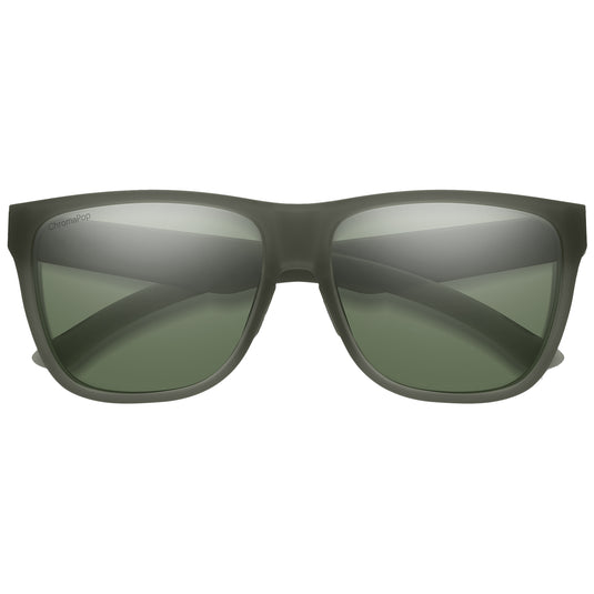 Smith Lowdown XL 2 Polarized Sunglasses - Matte Moss Crystal/ChromaPop Gray Green