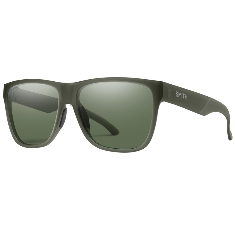 Load image into Gallery viewer, Smith Lowdown XL 2 Polarized Sunglasses - Matte Moss Crystal/ChromaPop Gray Green
