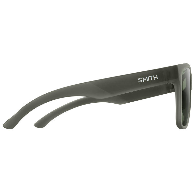 Load image into Gallery viewer, Smith Lowdown XL 2 Polarized Sunglasses - Matte Moss Crystal/ChromaPop Gray Green
