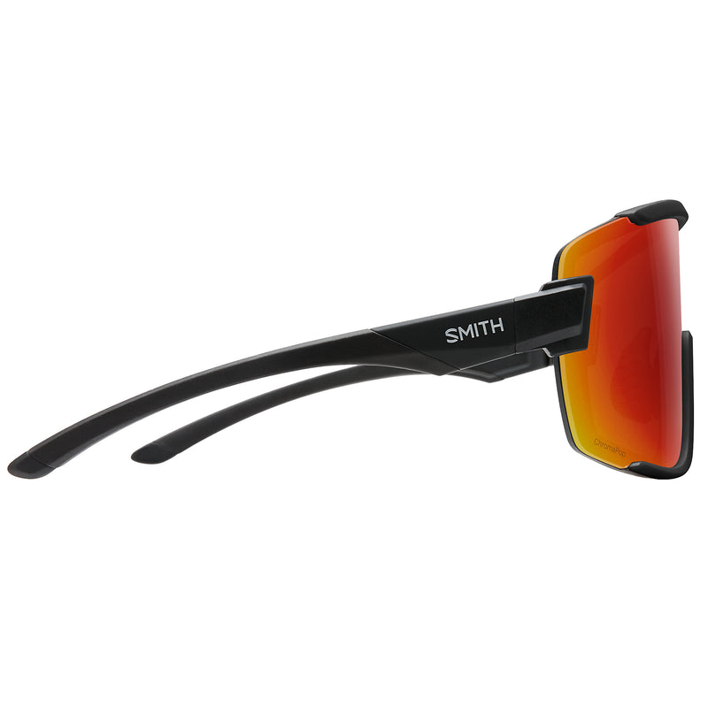 Load image into Gallery viewer, Smith Wildcat Sunglasses - Matte Black/ChromaPop Red Mirror
