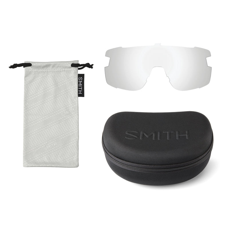 Load image into Gallery viewer, Smith Wildcat Sunglasses - Matte Black/ChromaPop Red Mirror
