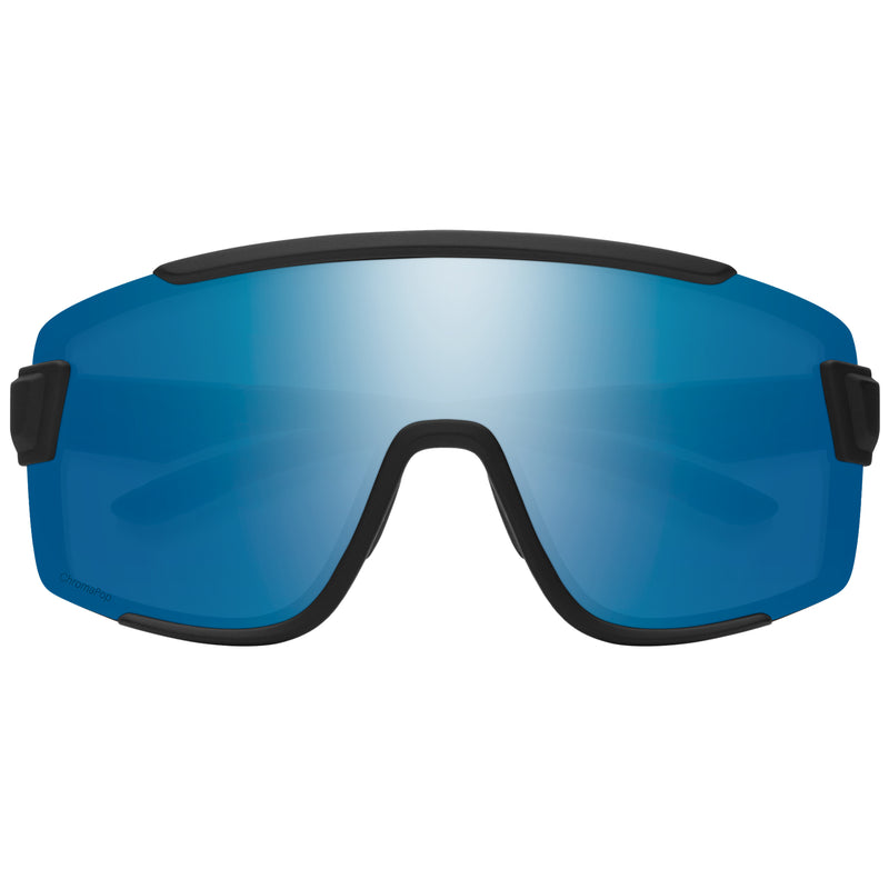 Load image into Gallery viewer, Smith Wildcat Polarized Sunglasses - Matte Black/ChromaPop Blue Mirror
