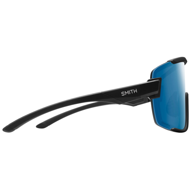 Load image into Gallery viewer, Smith Wildcat Polarized Sunglasses - Matte Black/ChromaPop Blue Mirror
