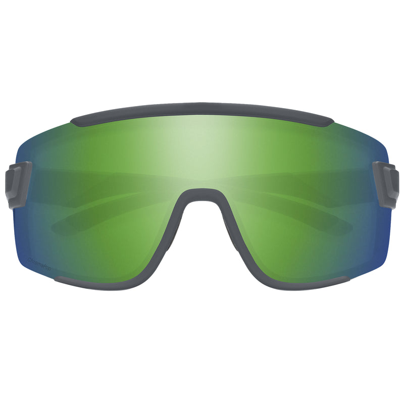 Load image into Gallery viewer, Smith Wildcat Sunglasses - Matte Cement/ChromaPop Green Mirror
