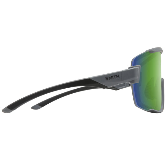 Smith Wildcat Sunglasses - Matte Cement/ChromaPop Green Mirror