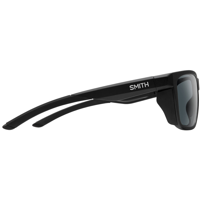 Load image into Gallery viewer, Smith Longfin Elite Polarized Sunglasses - Matte Black/Gray
