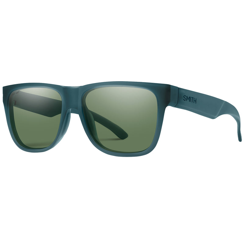 Load image into Gallery viewer, Smith Lowdown 2 CORE Polarized Sunglasses - Matte Pacific Crystal/Gray Green
