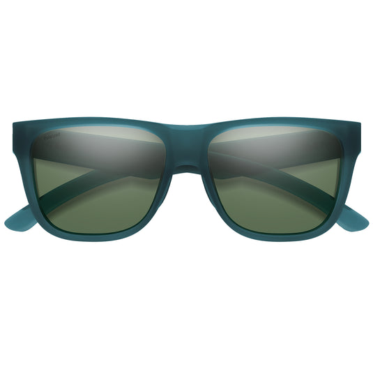 Smith Lowdown 2 CORE Polarized Sunglasses - Matte Pacific Crystal/Gray Green