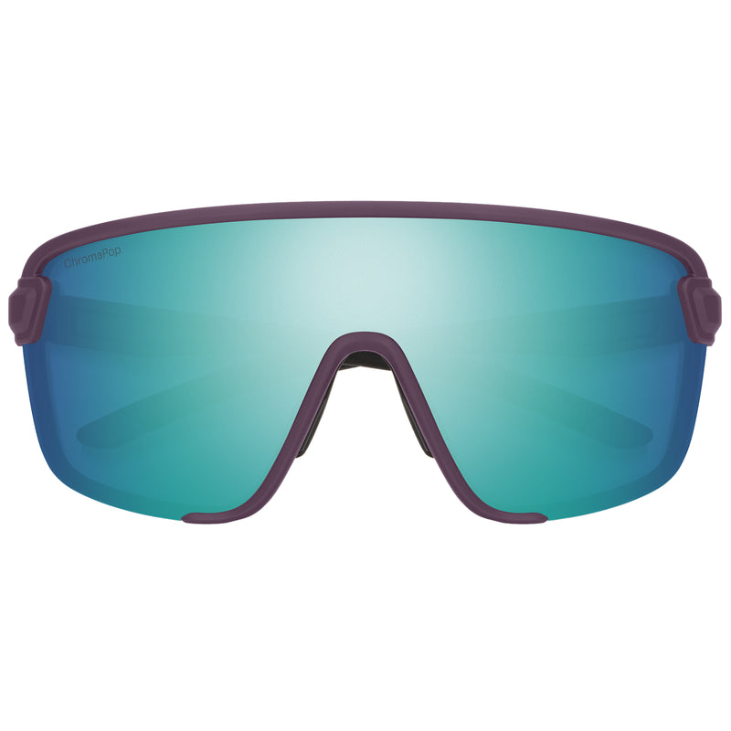 Load image into Gallery viewer, Smith Women&#39;s Bobcat Sunglasses - Matte Amethyst/ChromaPop Opal Mirror
