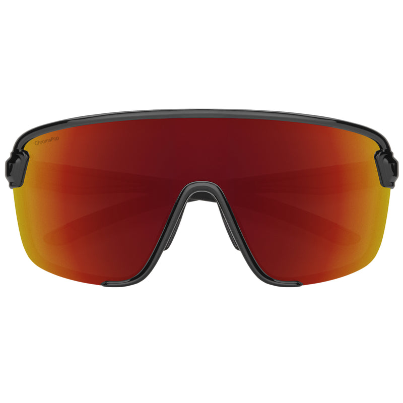 Load image into Gallery viewer, Smith Women&#39;s Bobcat Sunglasses - Black/ChromaPop Red Mirror
