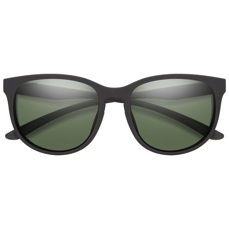 Load image into Gallery viewer, Smith Lake Shasta Polarized Sunglasses - Matte Black/ChromaPop Gray Green
