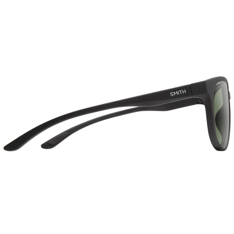 Load image into Gallery viewer, Smith Lake Shasta Polarized Sunglasses - Matte Black/ChromaPop Gray Green
