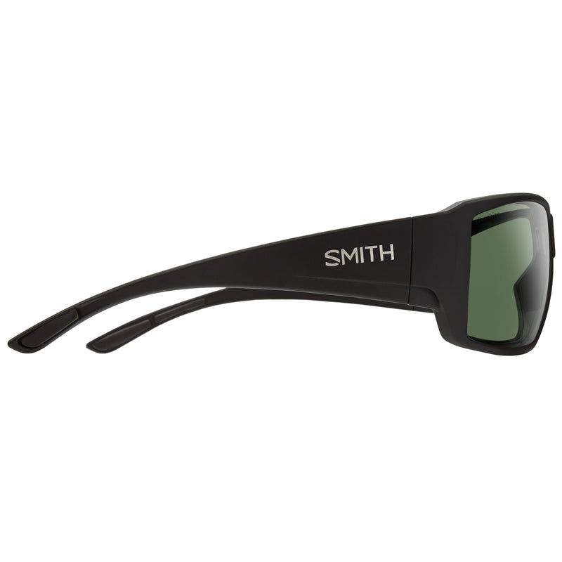 Load image into Gallery viewer, Smith Guide&#39;s Choice Polarized Sunglasses - Matte Black/ChromaPop Gray Green
