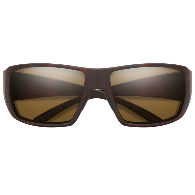 Load image into Gallery viewer, Smith Guide&#39;s Choice Polarized Sunglasses - Matte Tortoise/ChromaPop Brown
