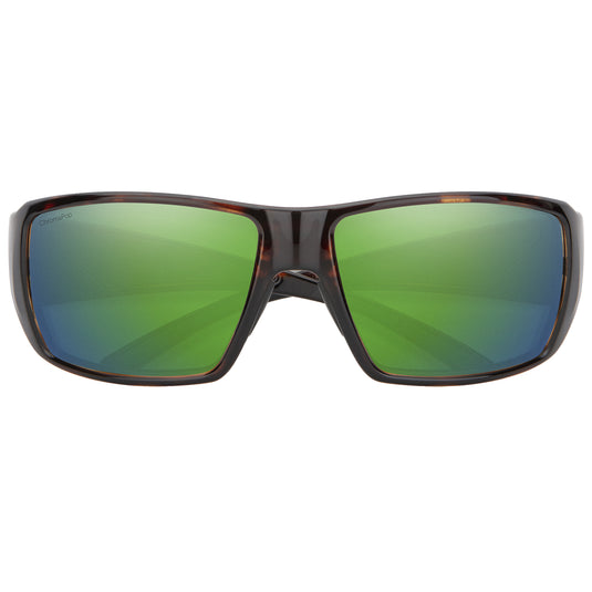 Smith Guide's Choice Polarized Sunglasses - Tortoise/ChromaPop Green Mirror