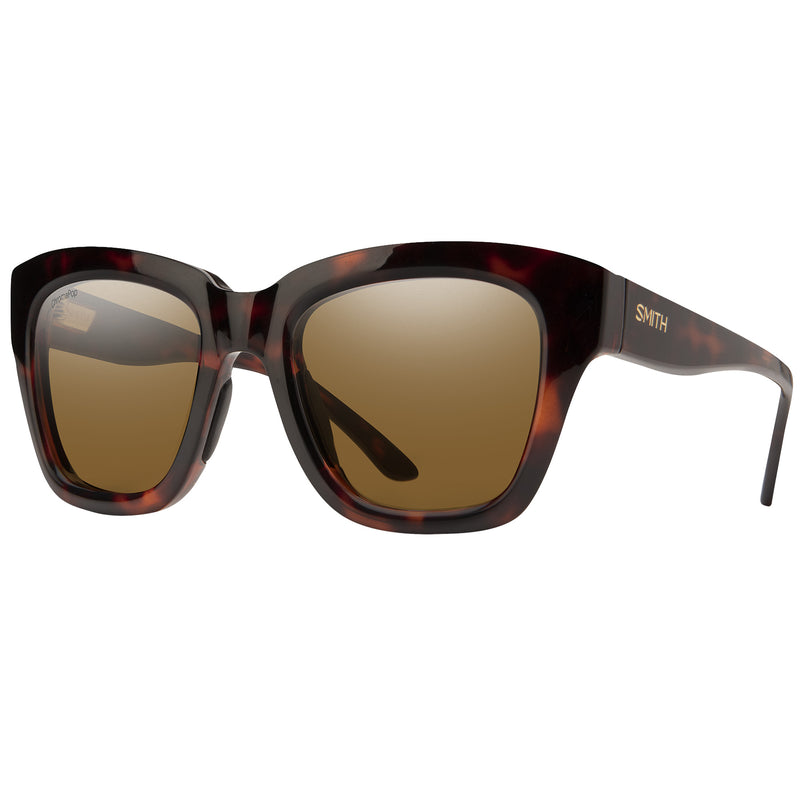 Load image into Gallery viewer, Smith Sway Polarized Sunglasses - Tortoise/ChromaPop Brown
