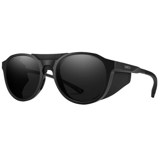 Smith Venture Polarized Sunglasses - Matte Black/ChromaPop Glass Black