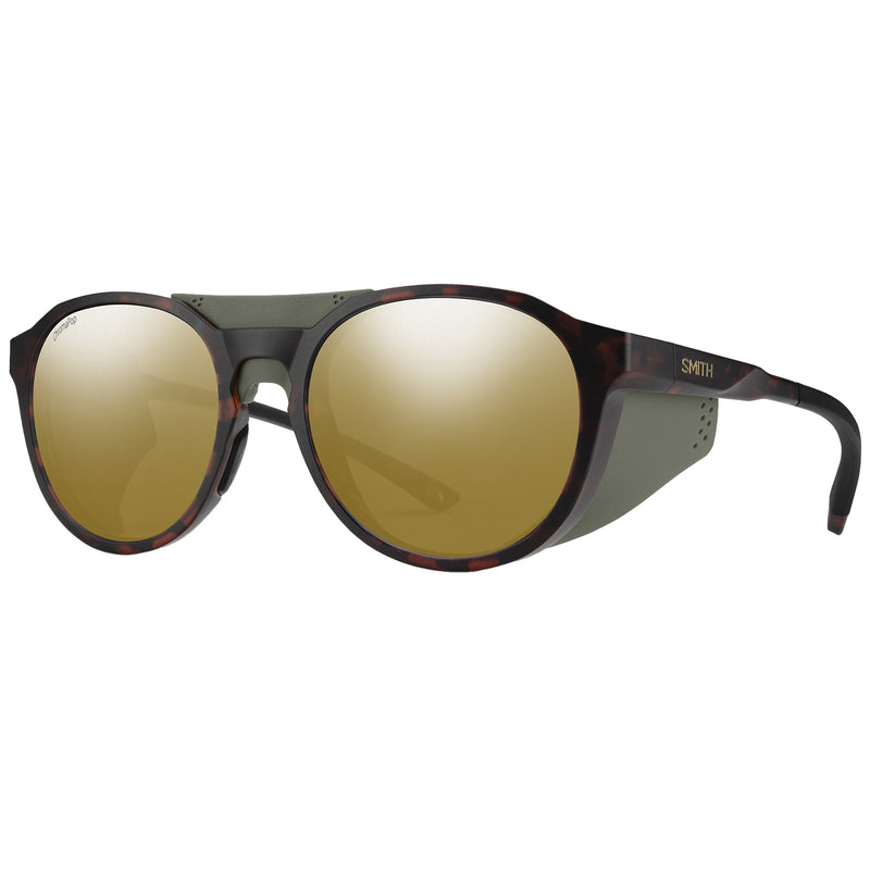 Load image into Gallery viewer, Smith Venture Polarized Sunglasses - Matte Tortoise/ChromaPop Glass Bronze Mirror
