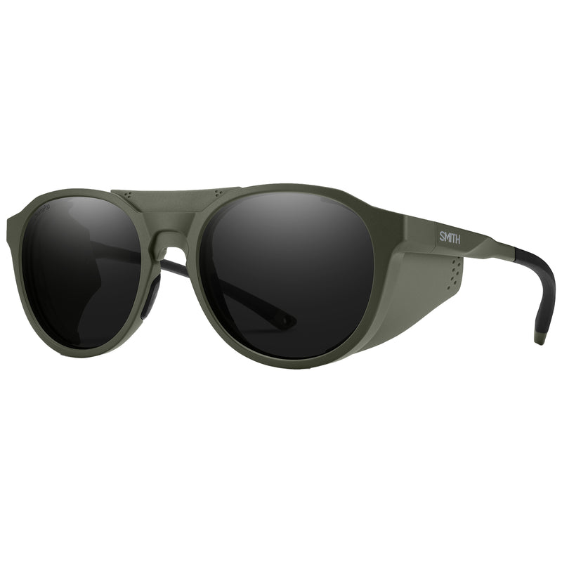 Load image into Gallery viewer, Smith Venture Polarized Sunglasses - Matte Moss/ChromaPop Black
