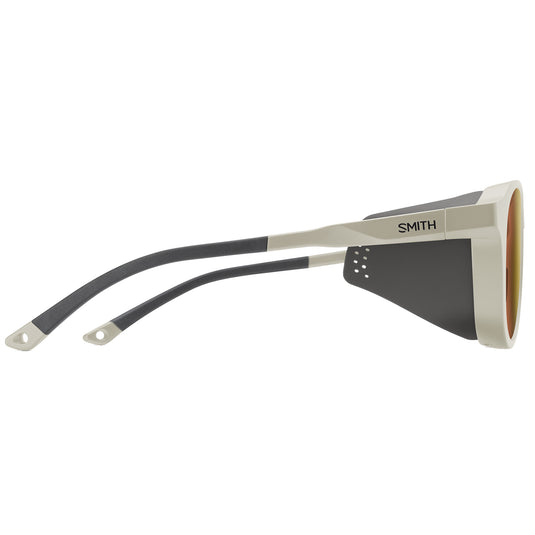 Smith Venture Sunglasses - Matte Bone/ChromaPop Glacier Photochromic Gold Mirror