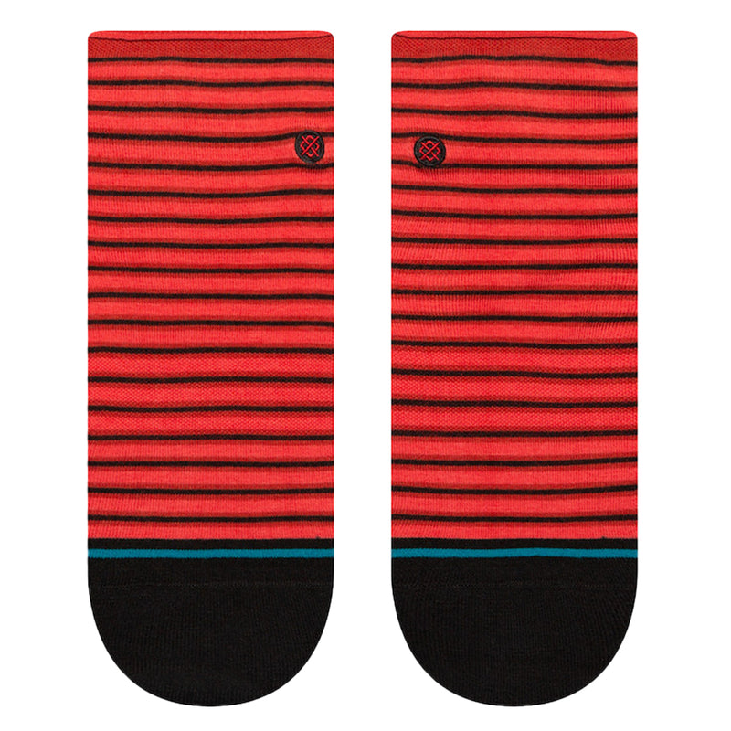 Load image into Gallery viewer, Stance Women&#39;s Red Fade Quarter Socks
