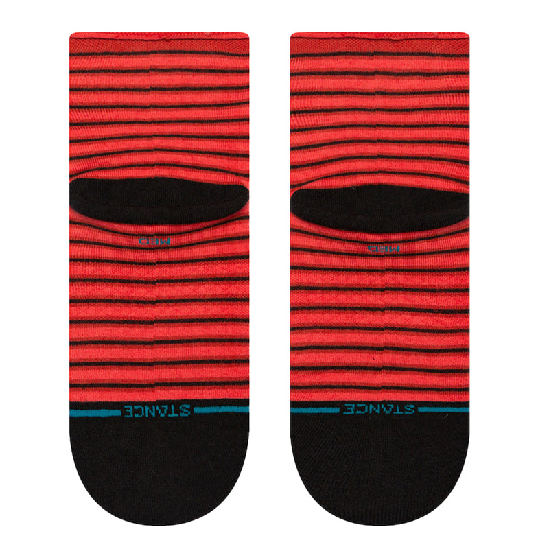 Load image into Gallery viewer, Stance Women&#39;s Red Fade Quarter Socks
