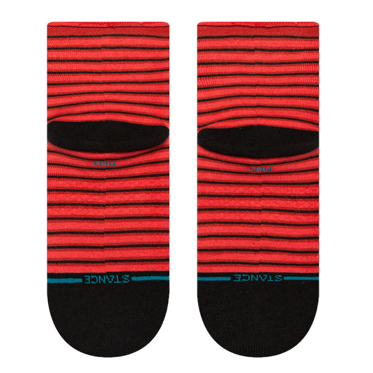 Stance Women's Red Fade Quarter Socks