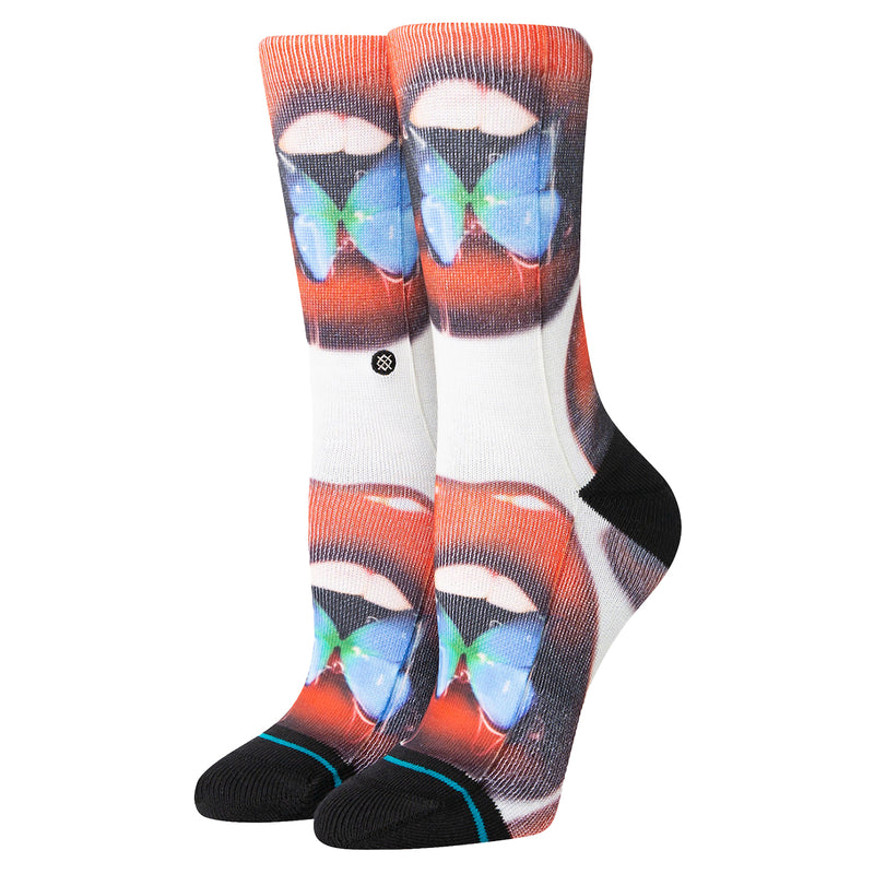 Load image into Gallery viewer, Stance Women&#39;s Swallow Poly Crew Socks
