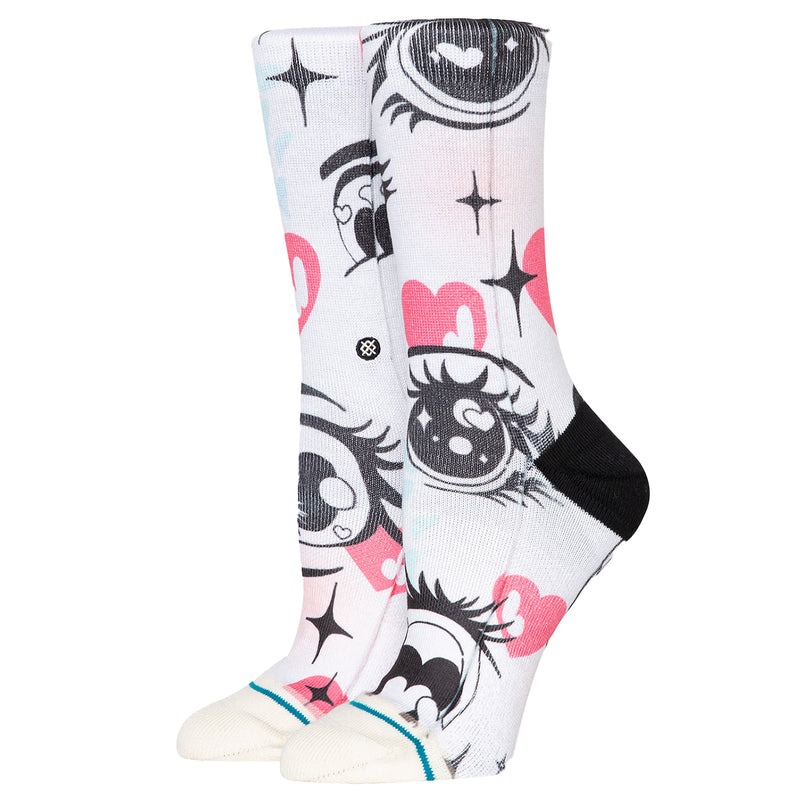 Load image into Gallery viewer, Stance Women&#39;s For U Only Poly Crew Socks
