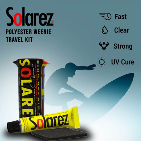 Solarez Polyester Weenie Travel Ding Repair Kit